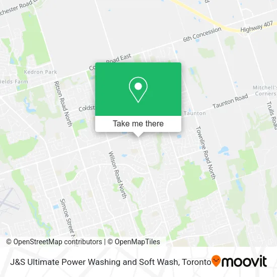 J&S Ultimate Power Washing and Soft Wash map