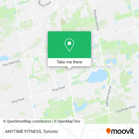 ANYTIME FITNESS map