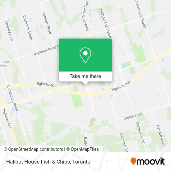 Halibut House Fish & Chips map