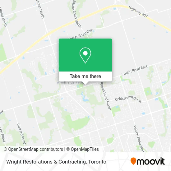 Wright Restorations & Contracting map