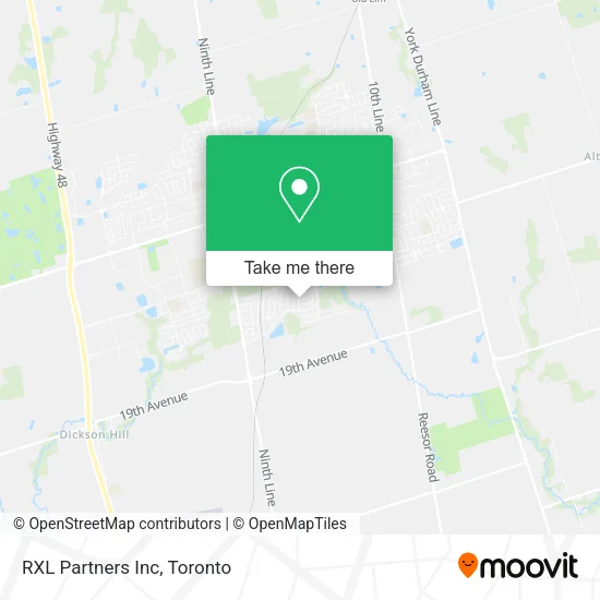 RXL Partners Inc map