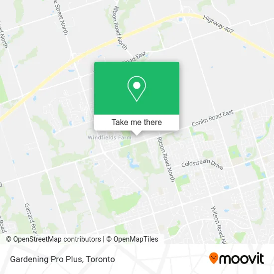 Gardening Pro Plus map
