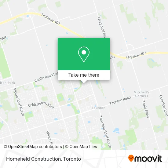 Homefield Construction map