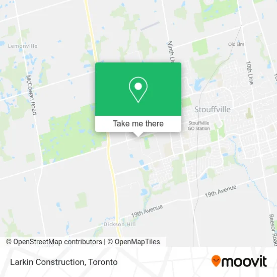 Larkin Construction map