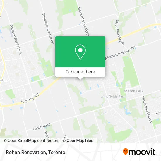 Rohan Renovation map