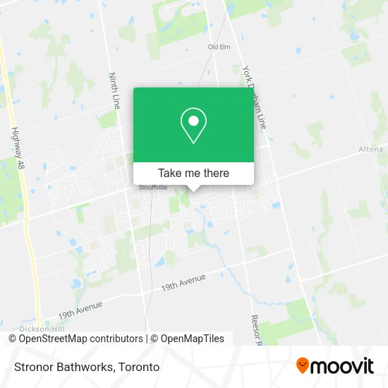 Stronor Bathworks map