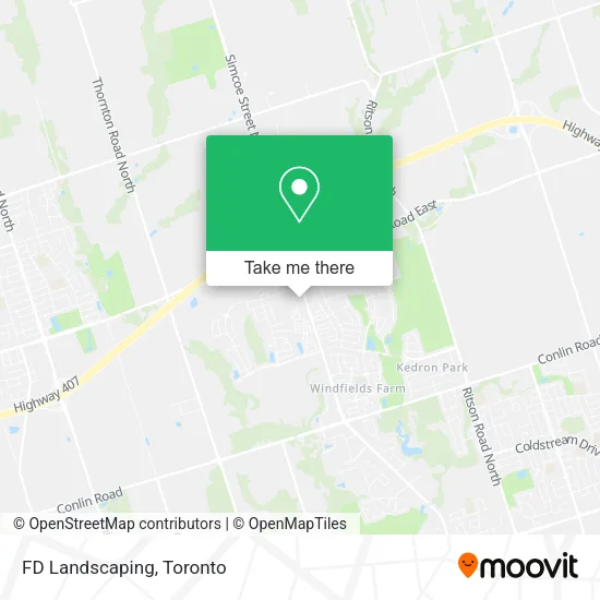 FD Landscaping map