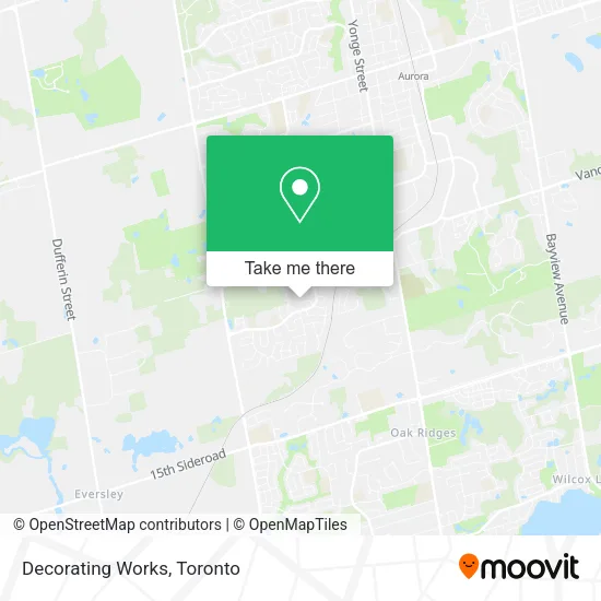 Decorating Works map
