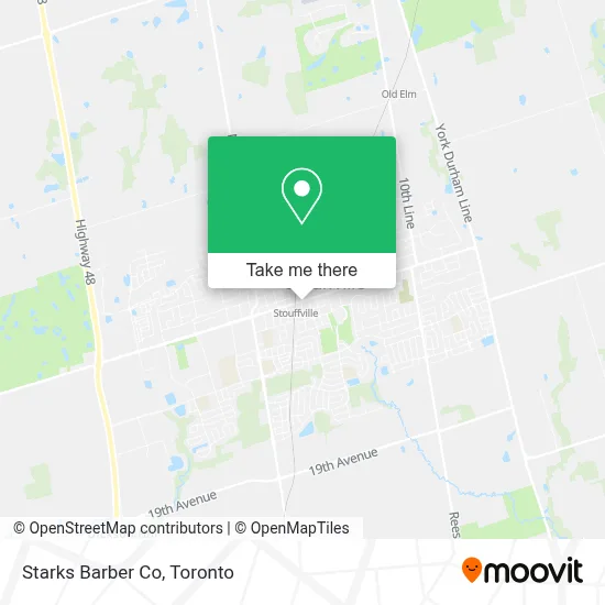 Starks Barber Co map