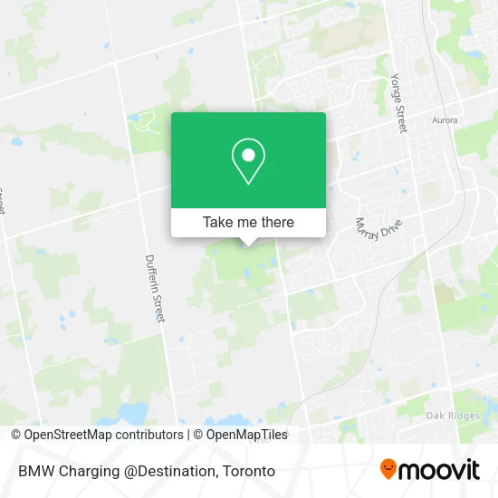 BMW Charging @Destination map