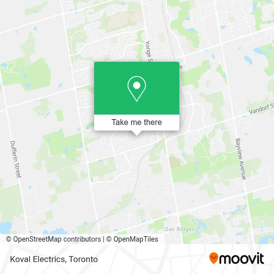 Koval Electrics map