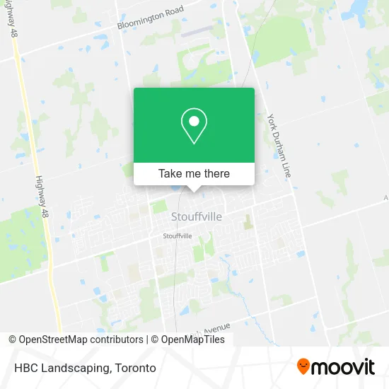 HBC Landscaping map