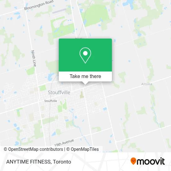 ANYTIME FITNESS map