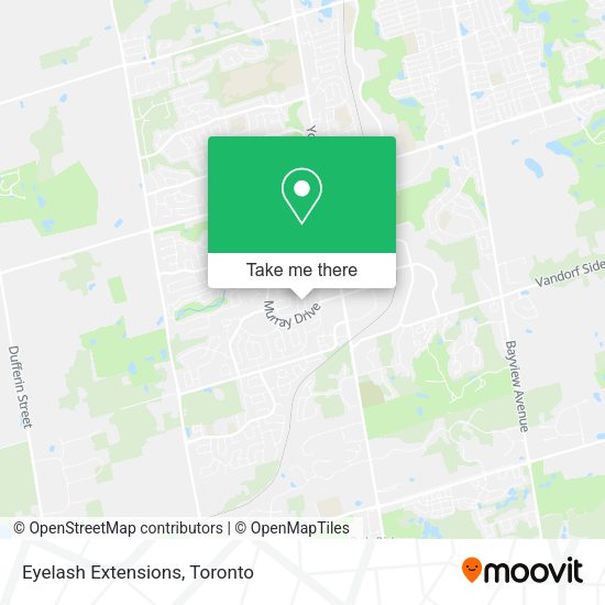 Eyelash Extensions map