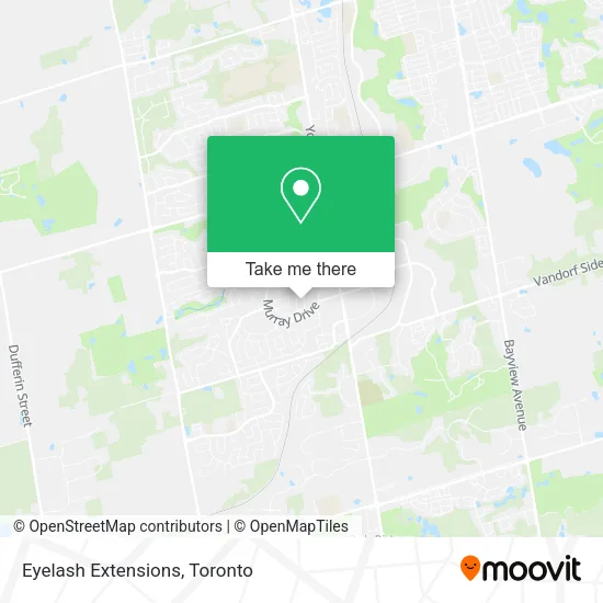 Eyelash Extensions map