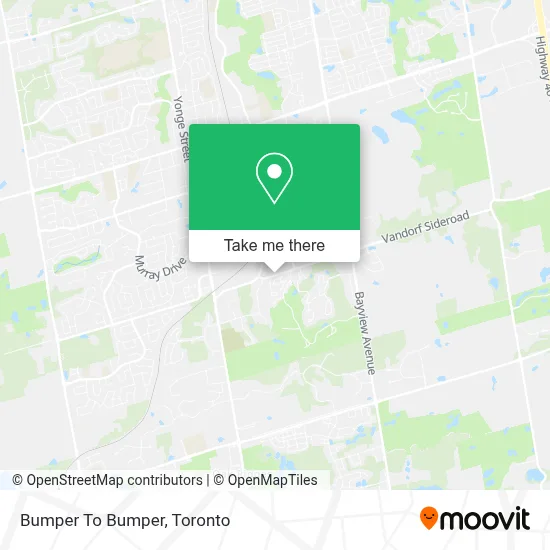 Bumper To Bumper map