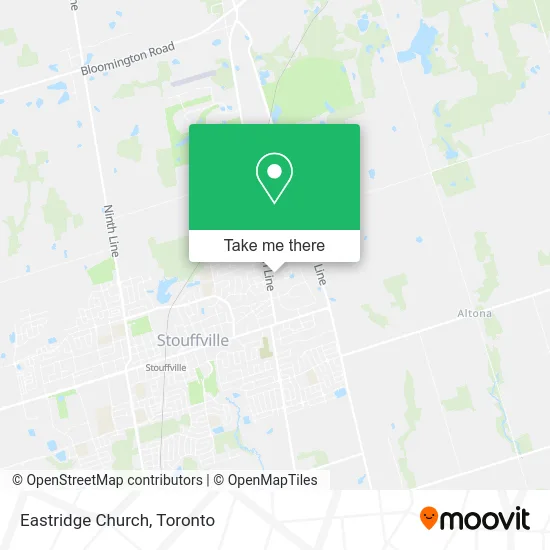 Eastridge Church map