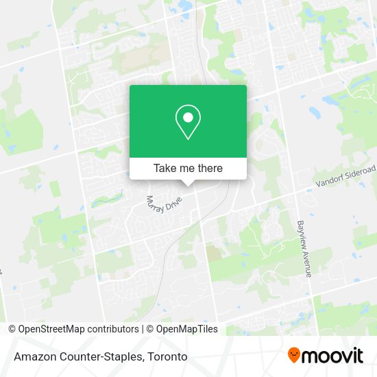 Amazon Counter-Staples map
