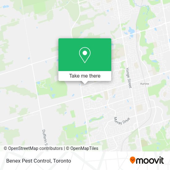 Benex Pest Control map