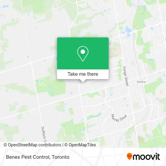 Benex Pest Control map