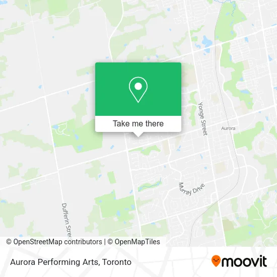 Aurora Performing Arts plan