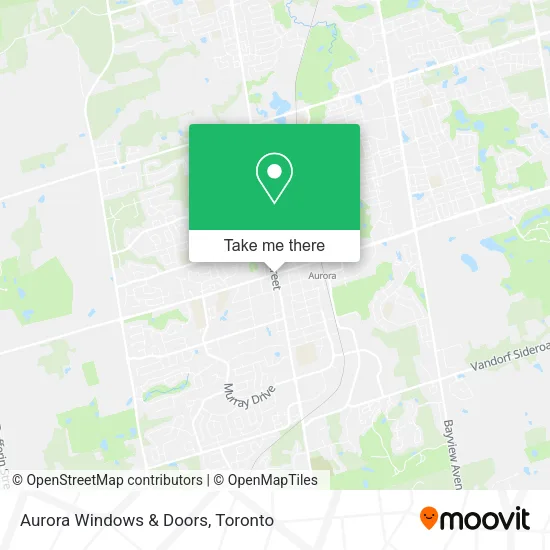 Aurora Windows & Doors map