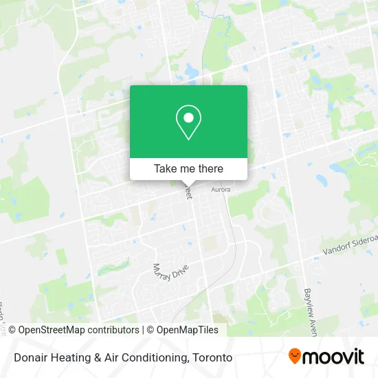 Donair Heating & Air Conditioning map