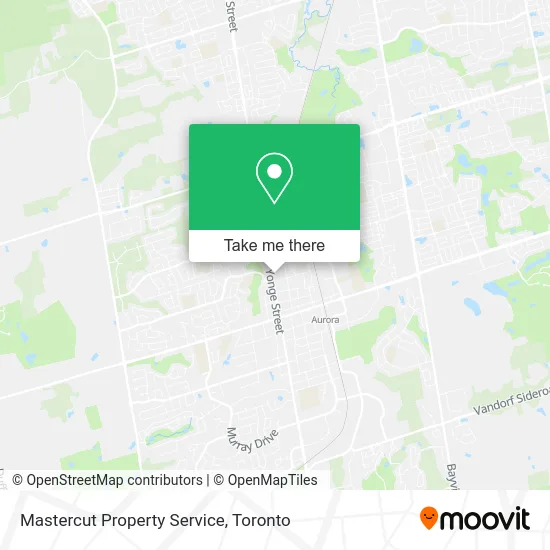 Mastercut Property Service map