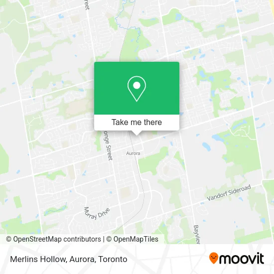 Merlins Hollow, Aurora map