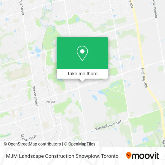 MJM Landscape Construction Snowplow map