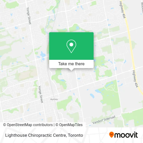 Lighthouse Chiropractic Centre map