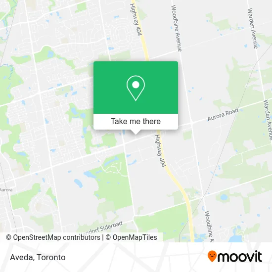 Aveda map