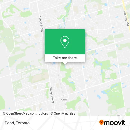Pond map