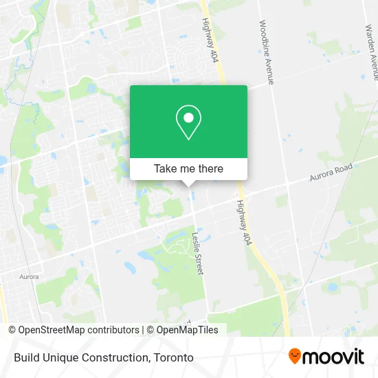 Build Unique Construction map