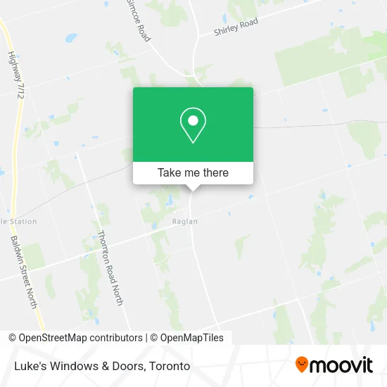 Luke's Windows & Doors map