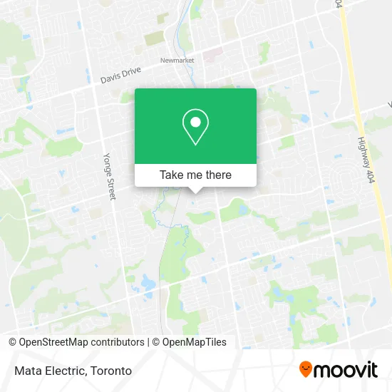 Mata Electric map