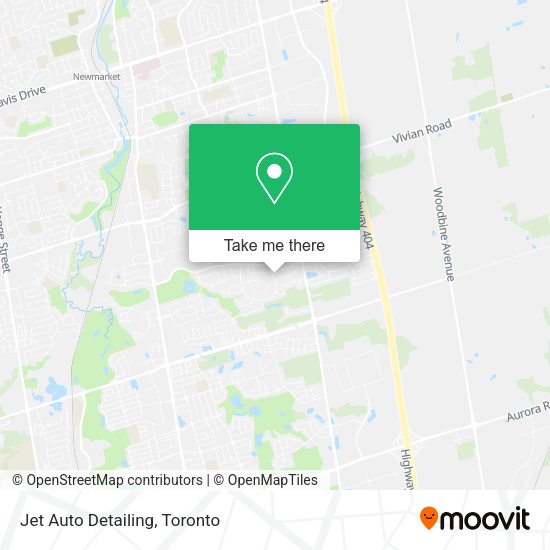 Jet Auto Detailing map