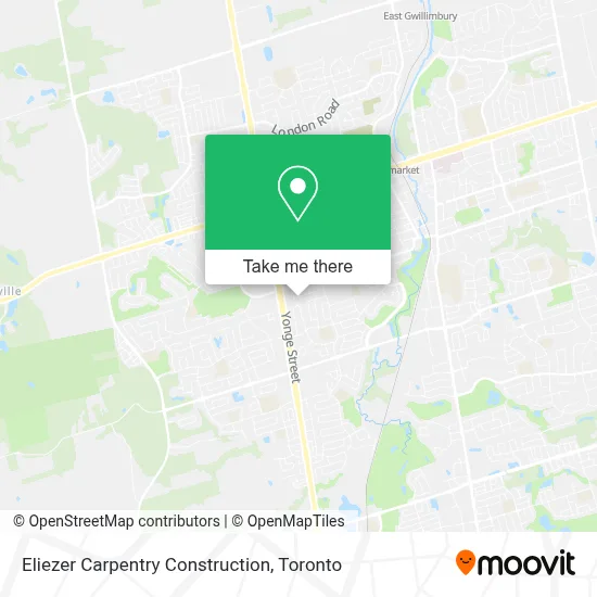 Eliezer Carpentry Construction map