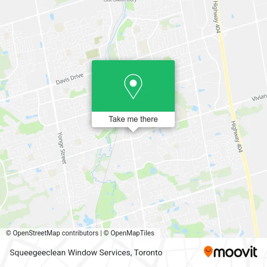 Squeegeeclean Window Services map