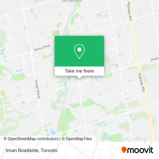 Iman Roadside map