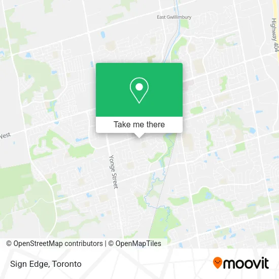 Sign Edge map