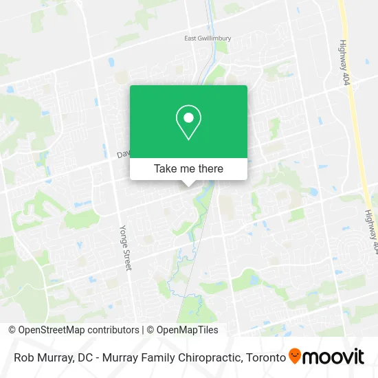 Rob Murray, DC - Murray Family Chiropractic map