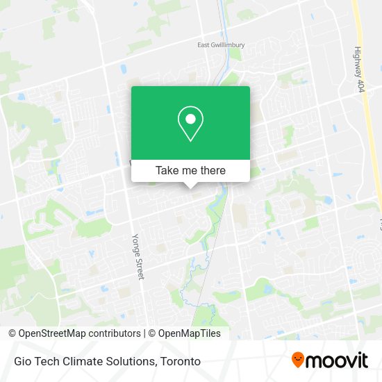 Gio Tech Climate Solutions map