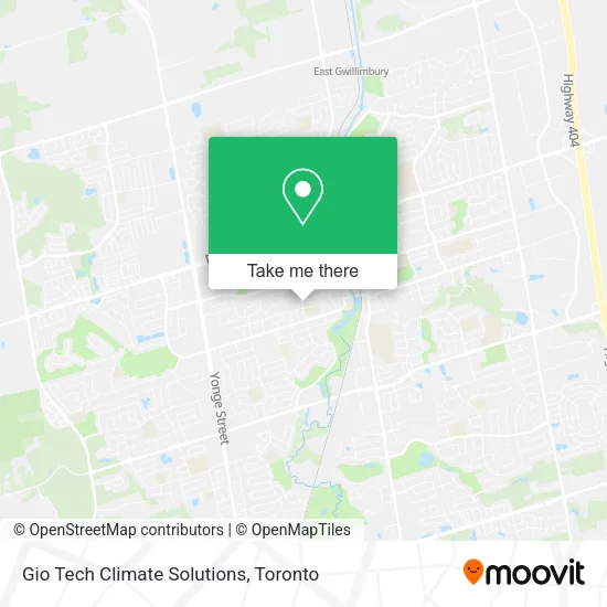 Gio Tech Climate Solutions map