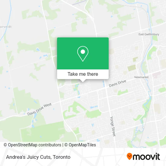 Andrea's Juicy Cuts map