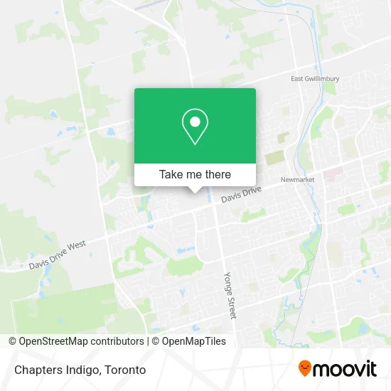 Chapters Indigo map