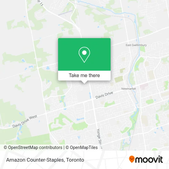 Amazon Counter-Staples map