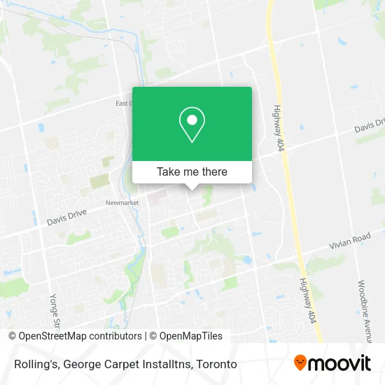 Rolling's, George Carpet Installtns map