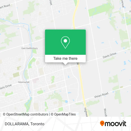 DOLLARAMA map