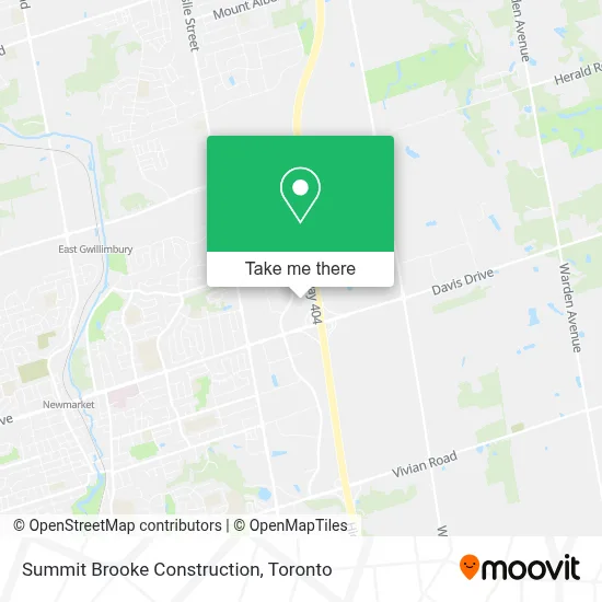 Summit Brooke Construction map